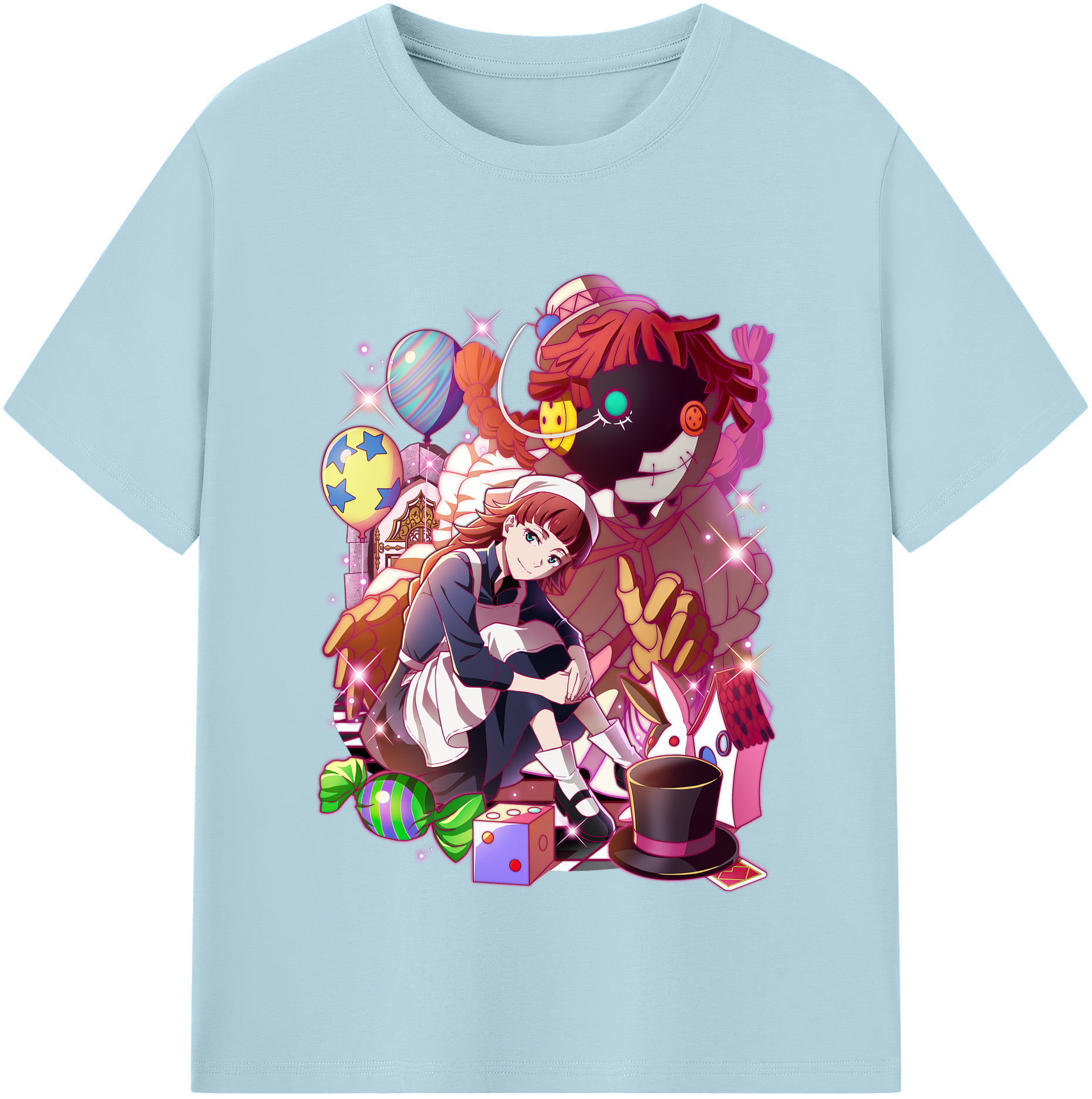 （画像用） 文豪ストレイドッグス Bungo Stray Dogs 綿100％半袖Tシャツ（フロントプリント）